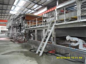 2011年2月，嵊州天宇紙業(yè)4000/350普瓦紙機(jī)順利出紙